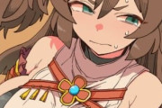 【ウマ娘】秋イナリは通常と違ってサラシで抑えきれてないのがよくわかる。