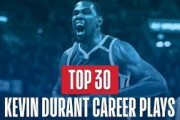 ケビン・デュラントの動画を見直すと改めてヤバイ奴ということがわかる