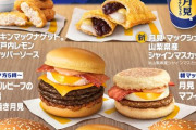 【朗報】今年の月見バーガー、出揃うｗｗｗｗｗｗｗｗｗｗ