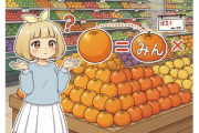 みかんとオレンジっておんなじだろう？？