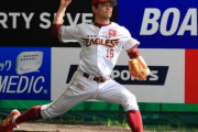【悲報】楽天・涌井が細いんだが