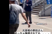 【悲報】元総理大臣の野田さん、日本人にガン無視されてしまう