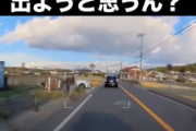 【動画】運転手さん、車をぶつけられるも咄嗟の判断で死線をくぐり抜ける