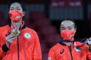 海外「日本卓球界初の金メダル。日本が卓球混合ダブルスで中国に大番狂わせの逆転勝利！」