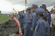 【台風19号】安倍首相 千曲川の堤防決壊現場など視察 長野