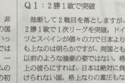 Ｗ杯開幕前の勝村政信「2勝1敗と予想。コスタリカに油断して負けます、全て1点差の試合になる」