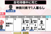 入院待ち期間中に自宅で命を落とす国民が続出する中、石原伸晃議員は感染後無症状でも即入院