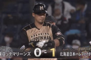【vsロッテ】日ハム、初回に中田のタイムリーで1点先制！