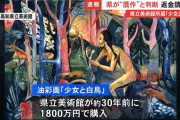 高知県美術館「1800万円出して買った絵が贋作でした…切り替えていく」
