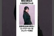 【櫻坂３期生】小島凪紗に関する雑学 #shorts #櫻坂46