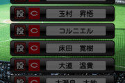 【プロスピA】ワイ広島ファン、活躍選手予想がつまらなすぎて泣く【画像】