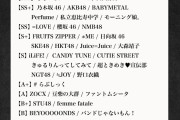 「デスドル知名度早見表」なるものをご覧ください。AKBと乃木坂はSS+らしい