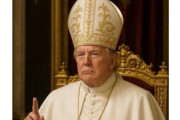 トランプ大統領、自分が教皇になった画像を投稿して世界ドン引き