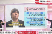【速報】水原一平、大谷へ3か月ごとに4000円の返済開始！！