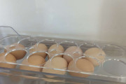 「物価高で小さなサイズの卵を買っているが卵置きに入らない」→衛生的な観点からやめたほうがいいと意見が集まる