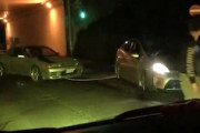 【茨城】深夜にR32GT-R盗難の現場に遭遇したカップルからの動画。