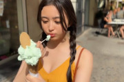 【乃木坂46】『井上和1st写真集』よりジェラートを食べるメイキング動画を公開🍨
