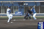 【練習試合DeNA対中日】DeNAの守備…
