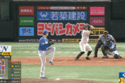 【vs.ソフトバンク】日ハム五十幡が野村と交錯　一旦ベンチに下がるもプレー続行