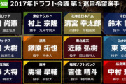 【正解は5年後】2017ドラフト指名一覧