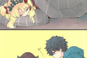 【FGO】こたつでくつろいでるイシュタル＆エレちゃん＆ぐだ男！　こたつはいいですねぇ