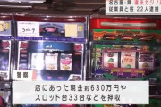 【画像あり】名古屋市の違法カジノ店「スマッシュ」摘発　客と関係者あわせて22人が逮捕される