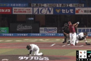 美馬学、現役最後のマウンドは肘の痛みに耐えながら浅村を空振り三振！