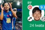 英国人「日本代表に入らないのが信じられない」岩田智輝、1ゴール1アシストの大活躍でMOM選出！現地サポが絶賛！【海外の反応】