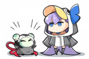 【FGO】コンとラムダ様イラスト！！　コンが楽しそうで何より！