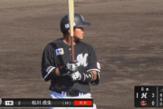 ロッテ、松川が4番キャッチャーでスタメン！