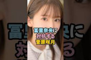 冨里奈央に対抗する菅原咲月 #乃木坂46