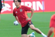 中村敬斗、フランスで4戦連続ゴールもサウジ戦は88分から出場　日本代表での立場に本音「同じポジションの選手のレベルが高いので…」