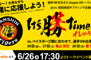 阪神　チームや選手に“投げ銭” ＮＰＢ史上初！エンゲート導入決定　特典も…MGスポーツ社発表