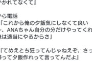 女「ごめん今日ぐずぐずで夕飯作れてない」夫「俺は勝手に食べるから大丈夫だよ！」（※画像あり）