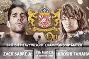 ブリティッシュヘビー級選手権試合  ザック・セイバーJr.vs棚橋弘至【NJPW Royal Quest】
