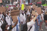 「差別は病気だ！」 米ニューヨークでコロナ治療の医師らが人種差別への抵抗運動を開始