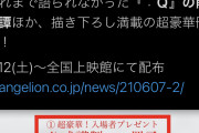 【速報】シンエヴァ、完全版商法へ。特典にQの前日譚と映画に新カット追加してしまう…