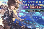 【グラブル】リミ追加は無かった今回のガチャ、次のグランデは周年前となるバレキャラ登場の時期