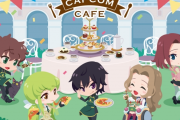 『コードギアス』x「カプコンカフェ」ルルーシュ・スザク・C．C．・カレン・ナナリーが描かれたコラボビジュアル公開