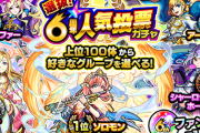 【速報】限定キャラ大放出でお祭り騒ぎ！『選抜！6周年人気投票ガチャ』衝撃の結果報告ｷﾀ━━━━(ﾟ∀ﾟ)━━━━!!!【モンスト】