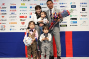 ◆画像◆一家総出でW杯メンバー選出記者会見した長友佑都の息子がむしろくんさん似だと話題に！