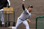 阪神ドラ1森木がフリー打撃に初登板　41球、球威で押し込んだ