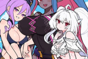 【FGO】水着姿のふーやーちゃん＆伊吹童子お姉さん＆マーリンお姉さん！！　去年の水着組も最高でした！