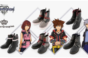 「KH3」ソラたちの衣裳をイメージしたブーツが登場！タグにはさり気なくパオプの実・シーソルトアイスなどのモチーフがデザイン
