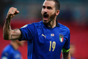 【イタリア代表】DFボヌッチ、同国EURO最多出場果たす…ブッフォンと並ぶ17試合