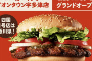 【朗報】バーガーキング四国初上陸！イオンタウン宇多津店オープン、さらに中国四国に出店も…！