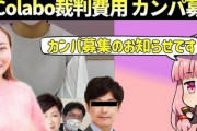暇空茜氏が『対Colabo訴訟』のカンパ募集を開始、注意事項も公開