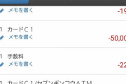 ワイ『来月のクレカ引き落とし、350,000円！？?不正利用やろ！(明細を急いで確認する』