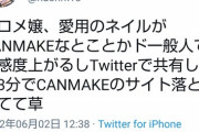 【朗報】バチャ豚さん、新人VTuberが紹介した『CANMAKEのネイル』を通販サイトから速攻で売り切れにしてしまうｗｗｗｗ