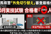 【速報】外免切り替え、審査厳格化した結果「実技試験通過者0人」今まではこのレベルの人たちに交付していたことに･･･